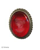 Small Oval Intaglio Pin , price: $92.00. Click on 'Large View' for large picture