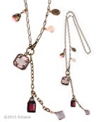 New! Multi Charm & Chain Necklace , price: $229.00. Click on 'Large View' for large picture