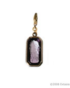 Amethyst Octagonal Charm, price: $63.00. Click on 'Large View' for large picture