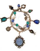 Mixed Bead Charm Bracelet, price: $300.00. Click on 'Large View' for large picture