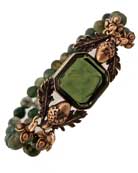 Acorn Olivine Beaded Bracelet, price: $195.00. Click on 'Large View' for large picture