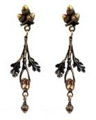 Acorn and Oak Leaf Earrings, price: $108.00. Click on 'Large View' for large picture