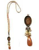 Maderia Pearl and Acorn Necklace, price: $220.00. Click on 'Large View' for large picture