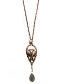 Lovebirds chain necklace, price: $82.00. Click on 'Large View' for large picture